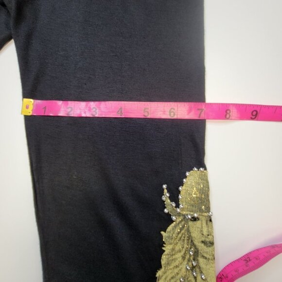 Black Leggings Elastic Waist Leggings- Petite/Small - Picture 11 of 11